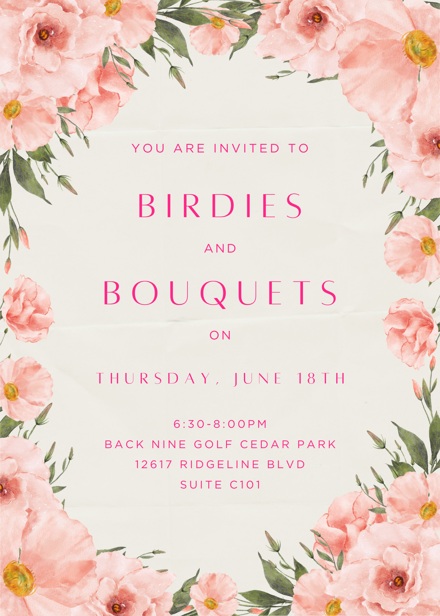 Back9 Birdies & Bouquets