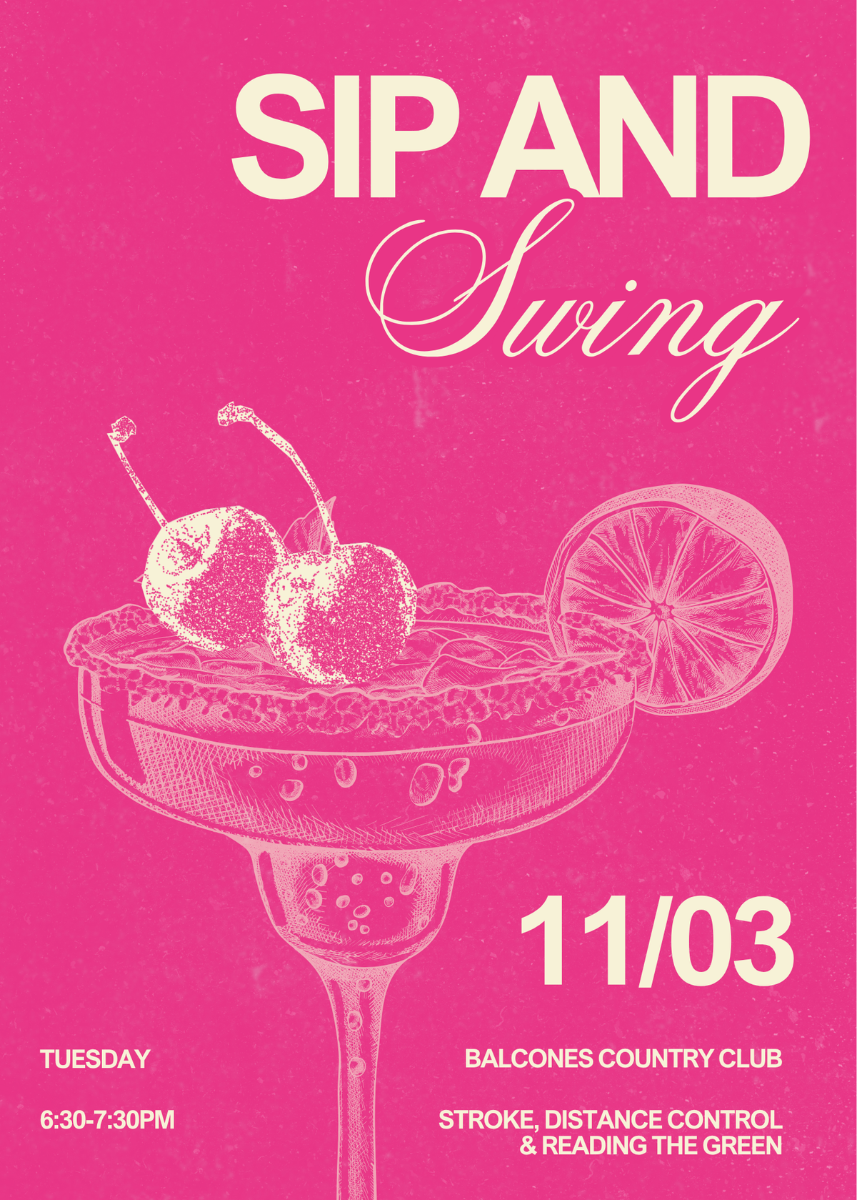 11/03 Sip & Swing